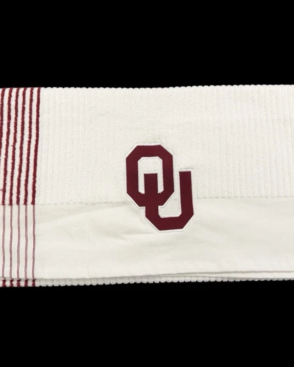 University of Oklahoma (OU) Caddy Towel / 44in x 24in (2 Logos)