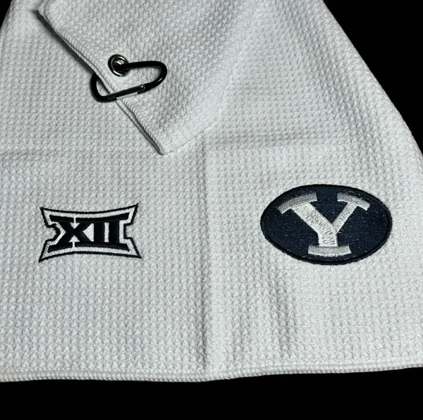 BYU Golf Towel (2 Sides) 27k Stitches 6in x 22in