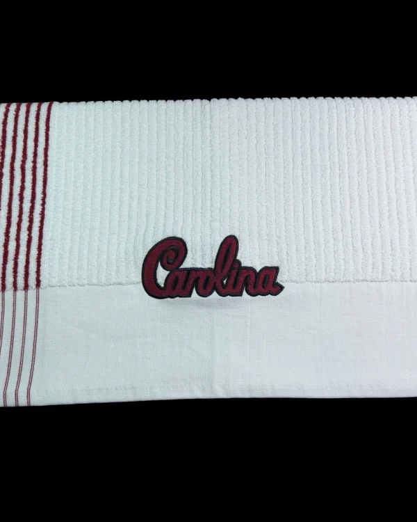 Univ of South Carolina Golf Caddy Towel / 44in x 24in (41k Stitches) 2 Logos